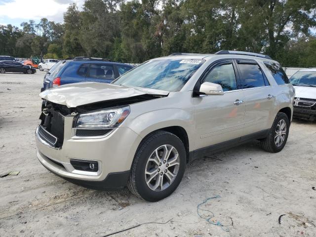 1GKKRRKD3EJ223366 - 2014 GMC ACADIA SLT-1 BEIGE photo 1