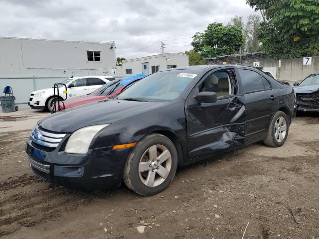 3FAHP07Z07R185251 - 2007 FORD FUSION SE BLACK photo 1