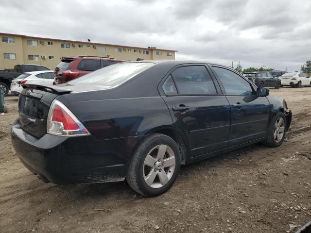 3FAHP07Z07R185251 - 2007 FORD FUSION SE BLACK photo 3