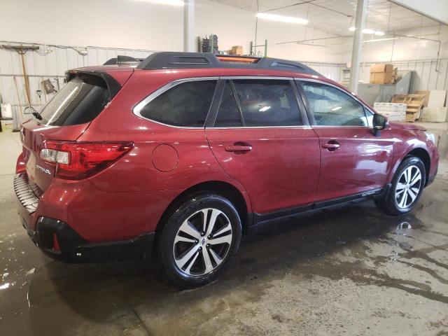 4S4BSANC1J3307216 - 2018 SUBARU OUTBACK 2.5I LIMITED MAROON photo 3