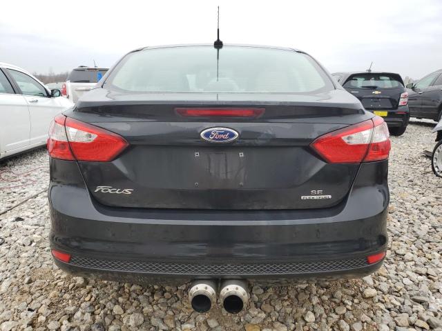 1FADP3F21DL123047 - 2013 FORD FOCUS SE BLACK photo 6