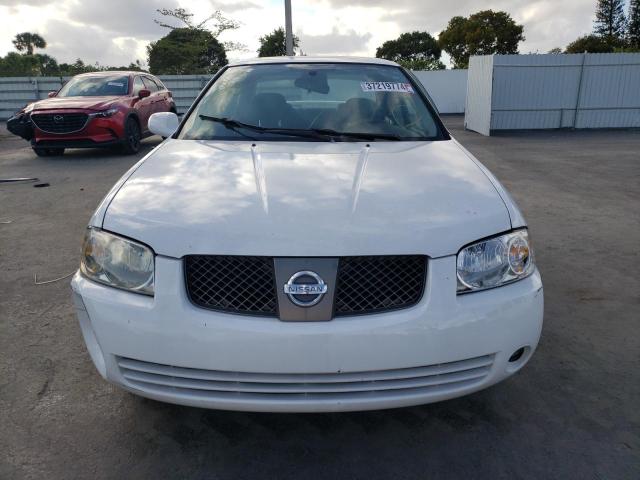 3N1CB51D56L582312 - 2006 NISSAN SENTRA 1.8 WHITE photo 5