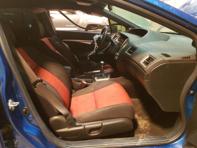 2HGFB6E58FH709521 - 2015 HONDA CIVIC SI BLUE photo 7