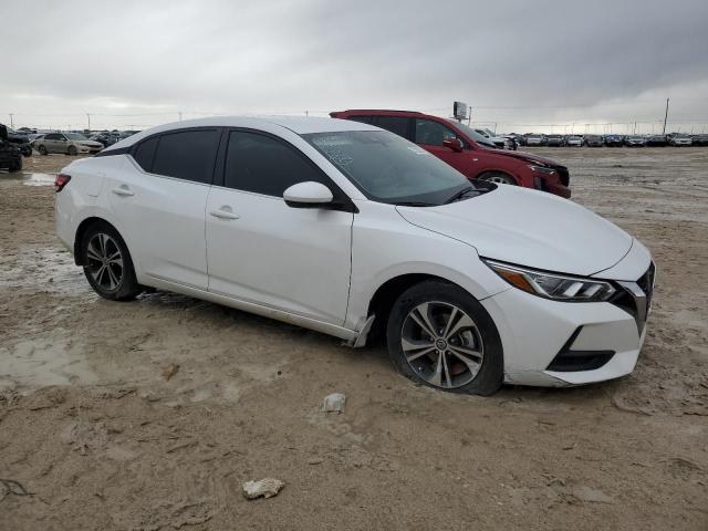 3N1AB8CV2LY213632 - 2020 NISSAN SENTRA SV WHITE photo 4