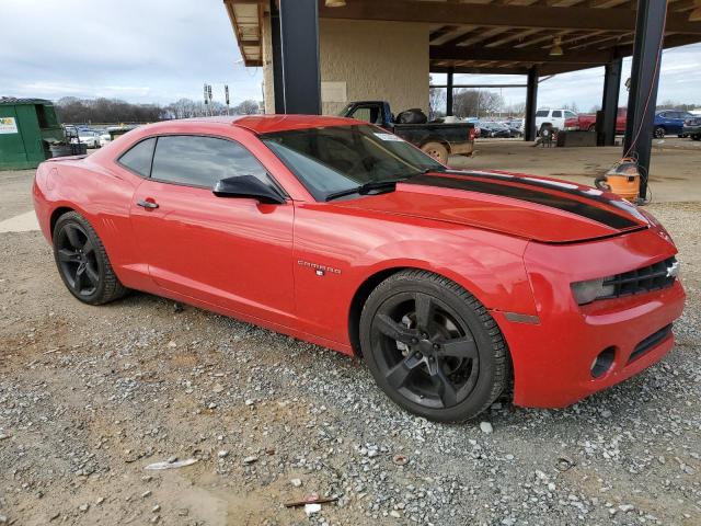 2G1FB1EDXB9151127 - 2011 CHEVROLET CAMARO LT RED photo 4