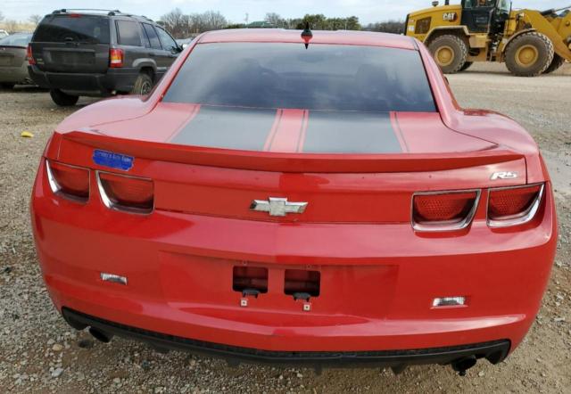 2G1FB1EDXB9151127 - 2011 CHEVROLET CAMARO LT RED photo 6