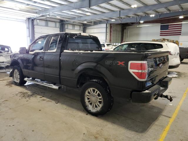 1FTFX1EF1DFE04016 - 2013 FORD F150 SUPER CAB BLACK photo 2