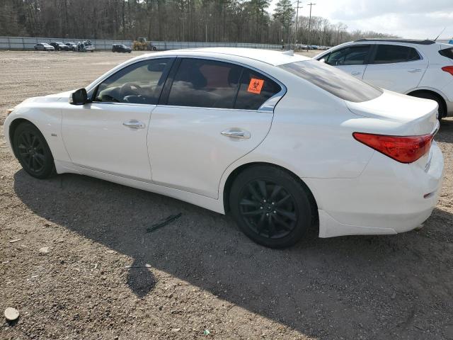 JN1EV7APXHM742733 - 2017 INFINITI Q50 PREMIUM WHITE photo 2