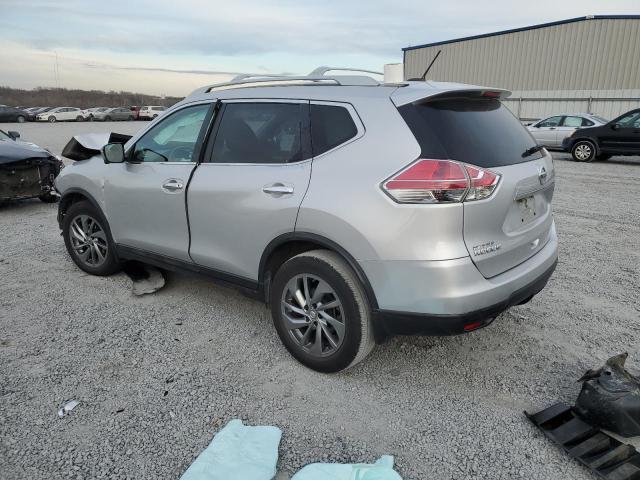 5N1AT2MT2FC881332 - 2015 NISSAN ROGUE S SILVER photo 2