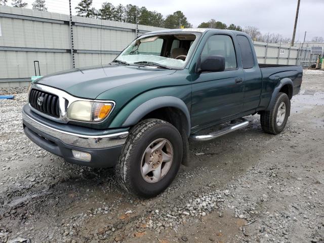 5TESN92N44Z306096 - 2004 TOYOTA TACOMA XTRACAB PRERUNNER მწვანე ფოტო 1