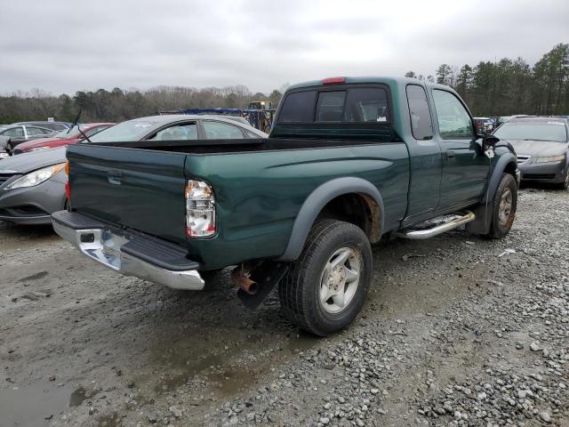 5TESN92N44Z306096 - 2004 TOYOTA TACOMA XTRACAB PRERUNNER GREEN photo 3