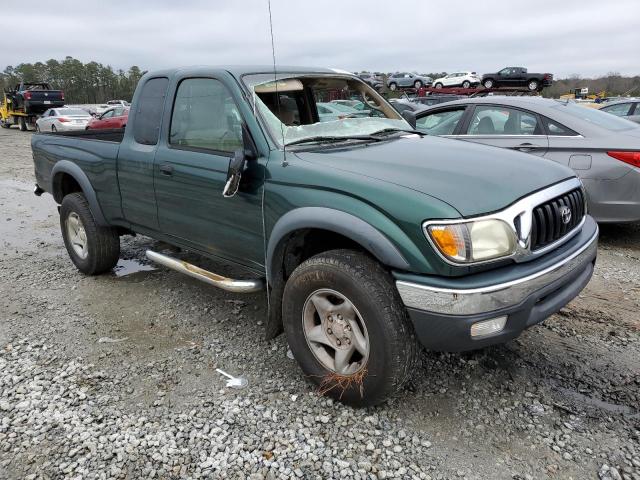 5TESN92N44Z306096 - 2004 TOYOTA TACOMA XTRACAB PRERUNNER მწვანე ფოტო 4