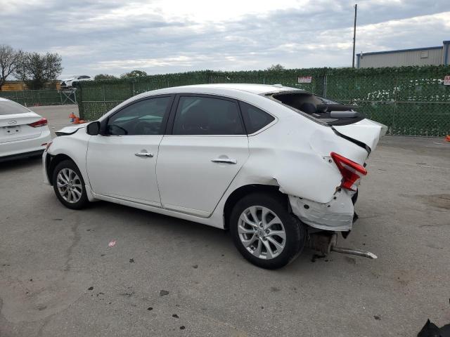 3N1AB7APXJY230531 - 2018 NISSAN SENTRA S WHITE photo 2