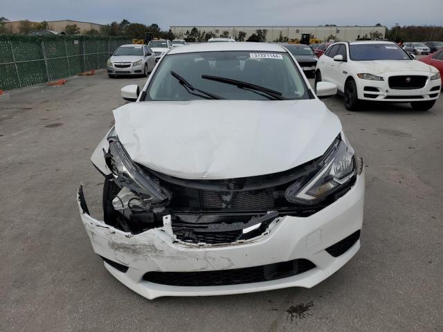 3N1AB7APXJY230531 - 2018 NISSAN SENTRA S WHITE photo 5