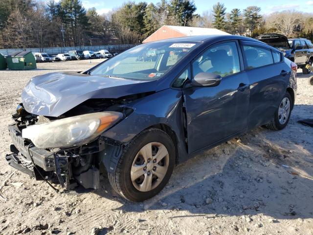 KNAFX4A63G5500874 - 2016 KIA FORTE LX GRAY photo 1