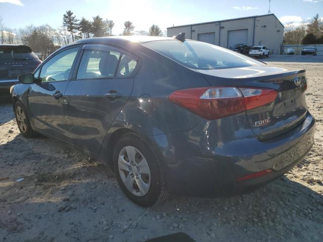 KNAFX4A63G5500874 - 2016 KIA FORTE LX GRAY photo 2