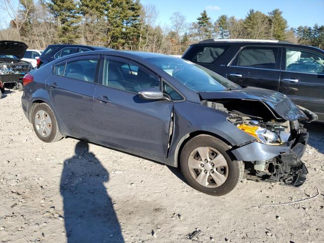 KNAFX4A63G5500874 - 2016 KIA FORTE LX GRAY photo 4