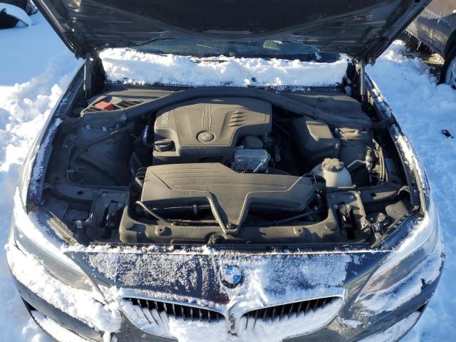 WBA1F7C53FV367101 - 2015 BMW 228 XI GRAY photo 11