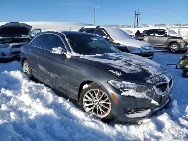 WBA1F7C53FV367101 - 2015 BMW 228 XI GRAY photo 4