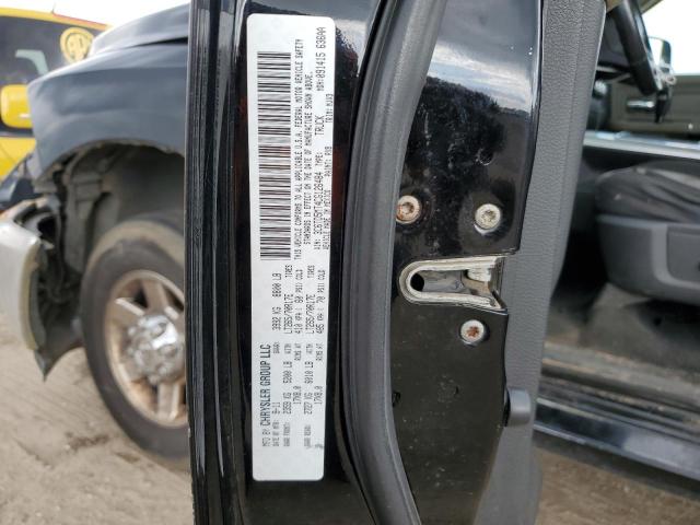 3C6TD5MT4CG126484 - 2012 DODGE RAM 2500 SLT BLACK photo 12