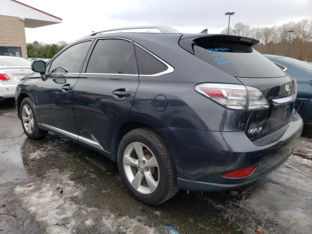 2T2BK1BA6BC105449 - 2011 LEXUS RX 350 GRAY photo 2