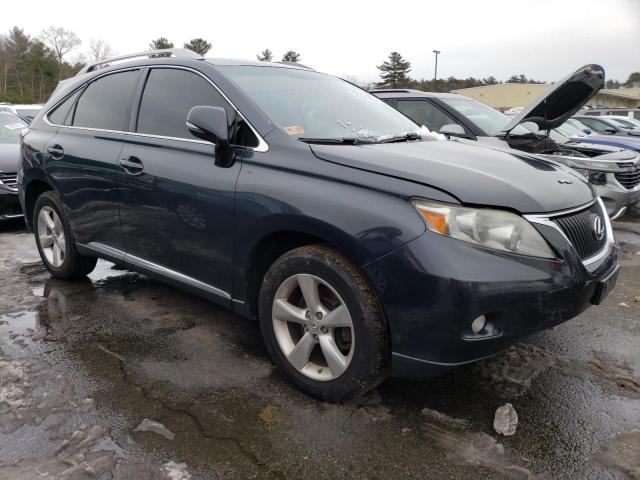 2T2BK1BA6BC105449 - 2011 LEXUS RX 350 GRAY photo 4