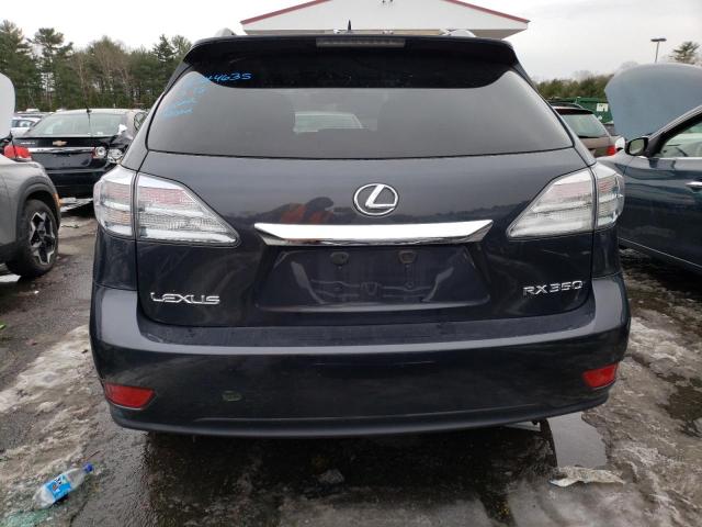 2T2BK1BA6BC105449 - 2011 LEXUS RX 350 GRAY photo 6