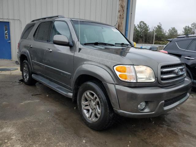 5TDZT38A24S225133 - 2004 TOYOTA SEQUOIA LIMITED GRAY photo 4