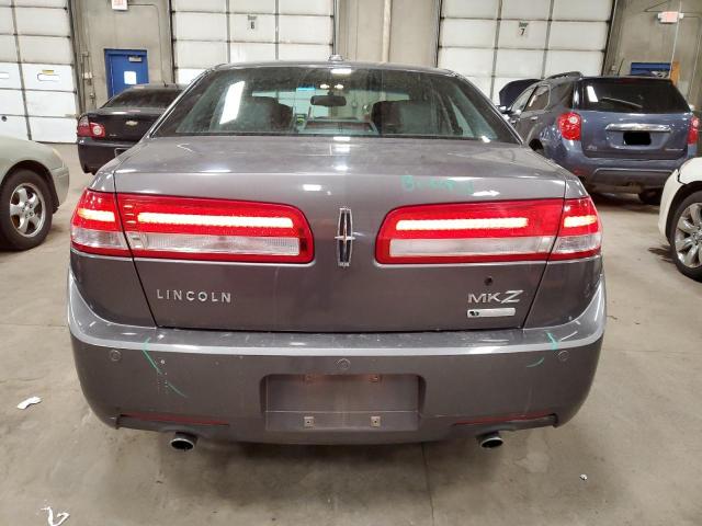 3LNDL2L33BR762165 - 2011 LINCOLN MKZ HYBRID GRAY photo 6