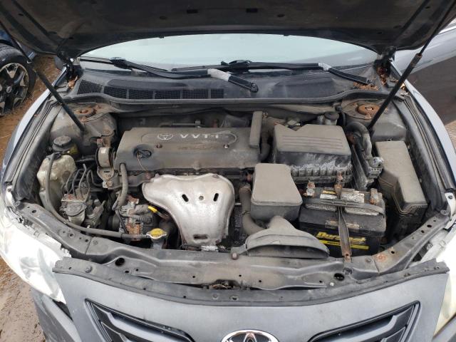 4T4BE46K48R013544 - 2008 TOYOTA CAMRY CE GRAY photo 11