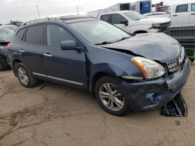 JN8AS5MT9CW606709 - 2012 NISSAN ROGUE S GRAY photo 4