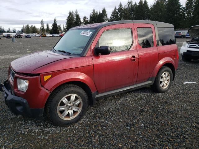 5J6YH28766L023972 - 2006 HONDA ELEMENT EX RED photo 1