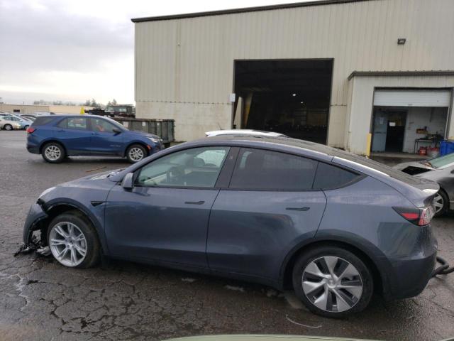 7SAYGDEE6PF886446 - 2023 TESLA MODEL Y GRAY photo 2