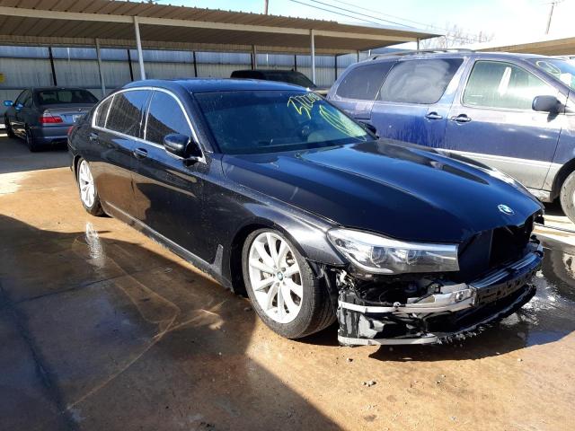 WBA7E2C58HG740401 - 2017 BMW 740 I BLACK photo 4