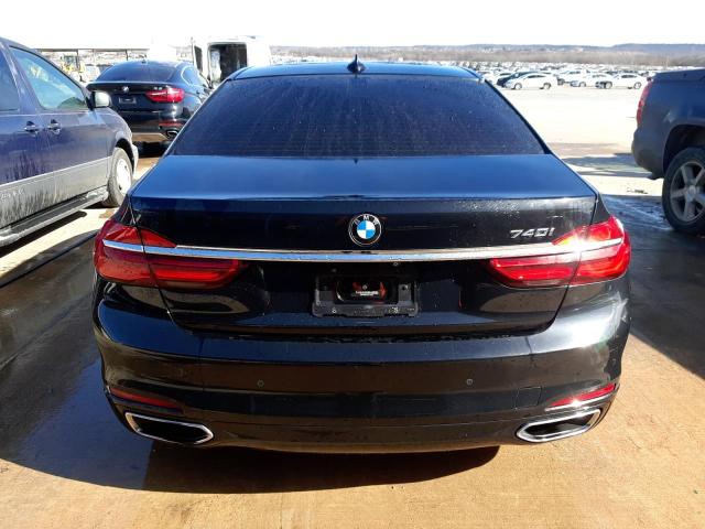 WBA7E2C58HG740401 - 2017 BMW 740 I BLACK photo 6