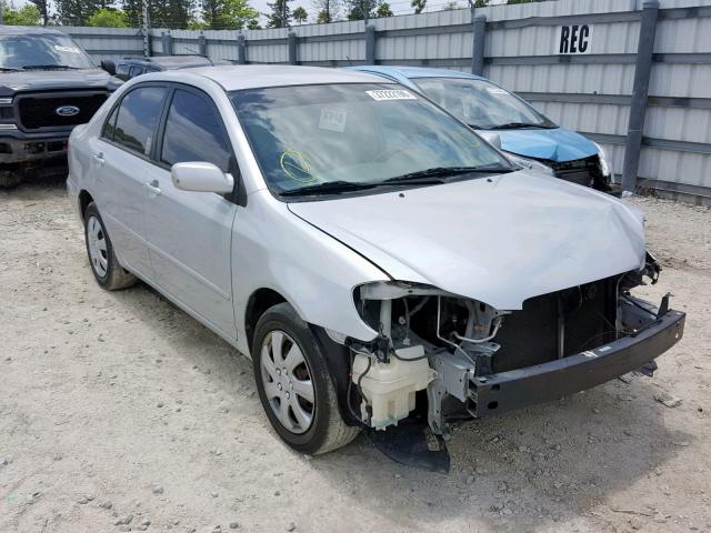 1NXBR32E98Z996388 - 2008 TOYOTA COROLLA CE SILVER photo 1