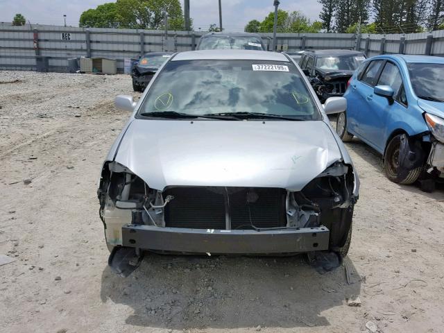 1NXBR32E98Z996388 - 2008 TOYOTA COROLLA CE SILVER photo 9