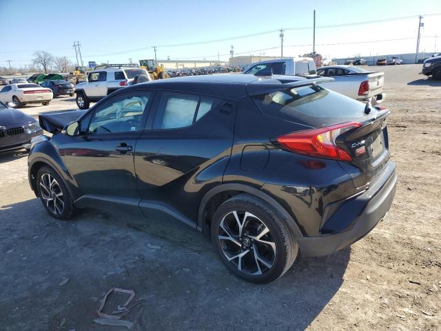 NMTKHMBX2KR077244 - 2019 TOYOTA C-HR XLE BLACK photo 2