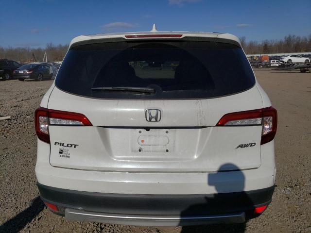 5FNYF6H54MB057054 - 2021 HONDA PILOT EXL WHITE photo 6