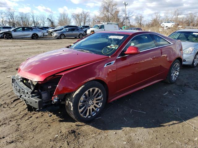 1G6DH1E39E0190698 - 2014 CADILLAC CTS PREMIUM COLLECTION RED photo 1