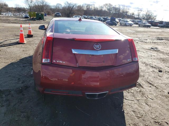 1G6DH1E39E0190698 - 2014 CADILLAC CTS PREMIUM COLLECTION RED photo 6