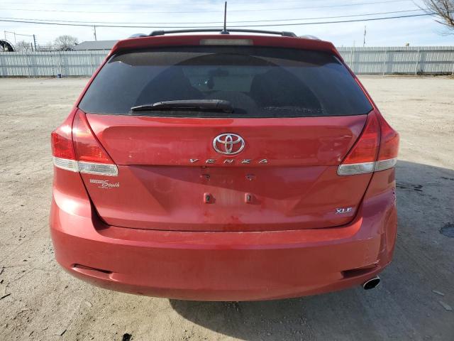 4T3ZA3BB2CU061497 - 2012 TOYOTA VENZA LE RED photo 6