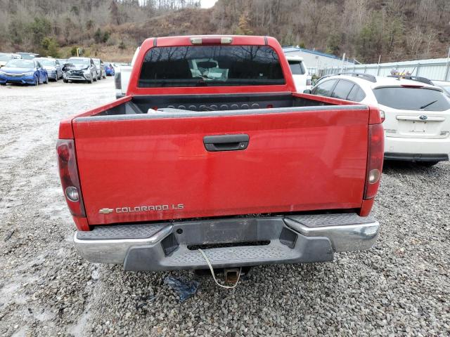 1GCDT136948145964 - 2004 CHEVROLET COLORADO RED photo 6