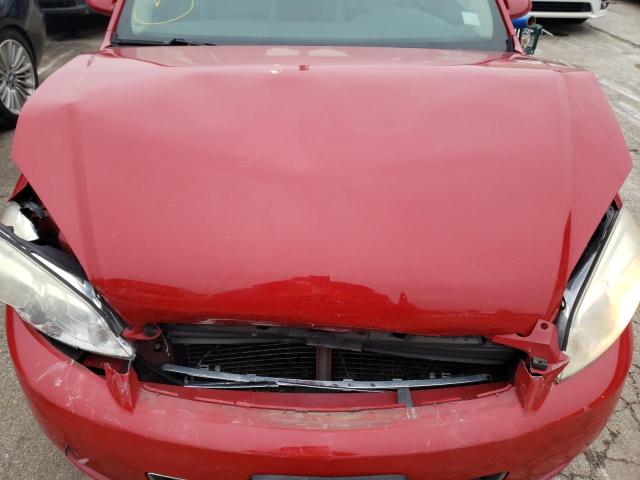 2G1WT58K479334576 - 2007 CHEVROLET IMPALA LS LT RED photo 11