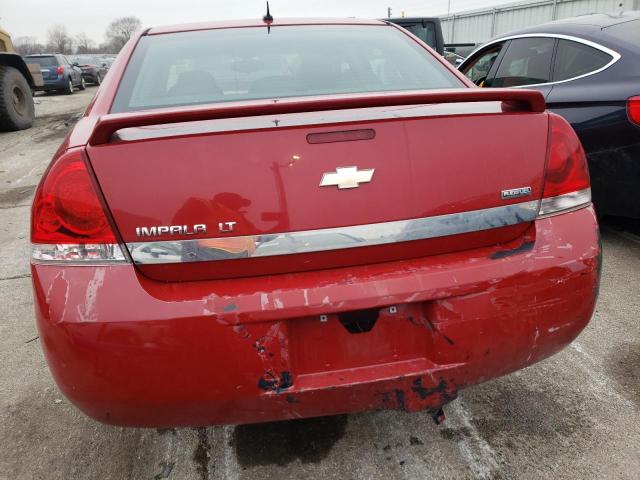 2G1WT58K479334576 - 2007 CHEVROLET IMPALA LS LT RED photo 6