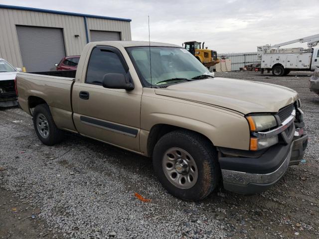 1GCEC14XX5Z177989 - 2005 CHEVROLET SILVERADO C1500 GOLD photo 4