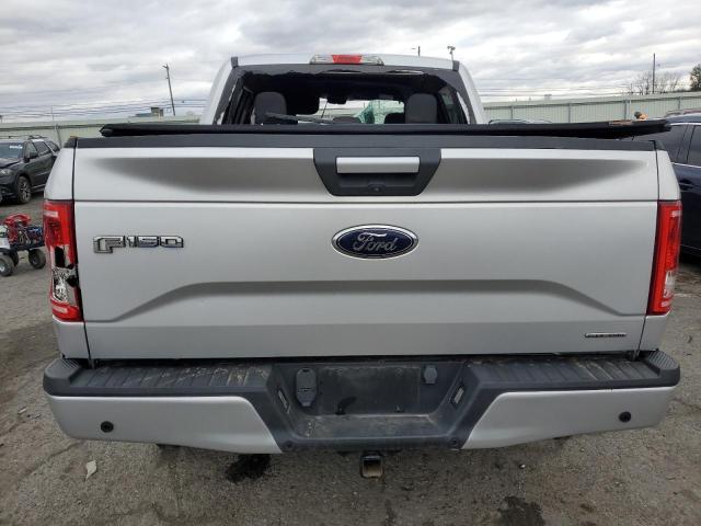 1FTEW1EF6FFC44359 - 2015 FORD F150 SUPERCREW SILVER photo 6
