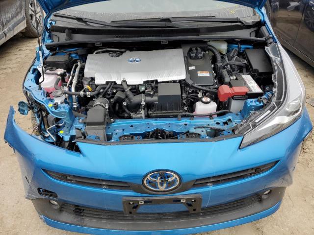 JTDL9MFUXN3033193 - 2022 TOYOTA PRIUS LE BLUE photo 11