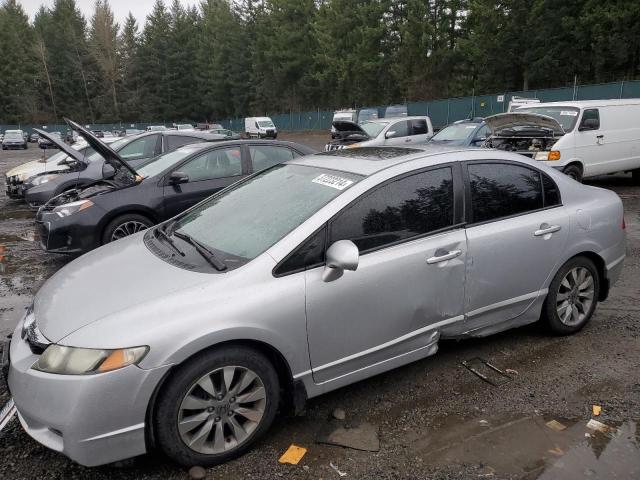 2HGFA1F94BH502464 - 2011 HONDA CIVIC EXL Մոխրագույն լուսանկար 1