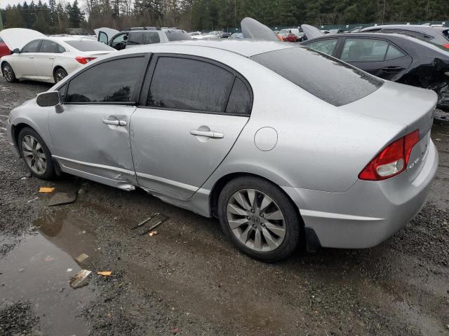 2HGFA1F94BH502464 - 2011 HONDA CIVIC EXL Մոխրագույն լուսանկար 2